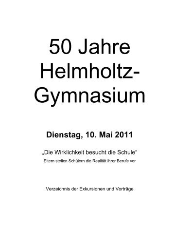 TECHNIK - Helmholtz Gymnasium Bonn