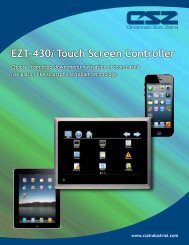 EZT-430i Touch Screen Controller