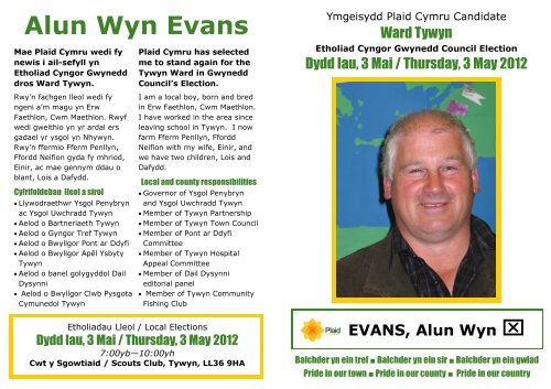 020412 FCE Taflen alun wyn evans v3 - Plaid Cymru