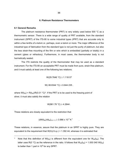 techniques for approximating the international temperature ... - BIPM