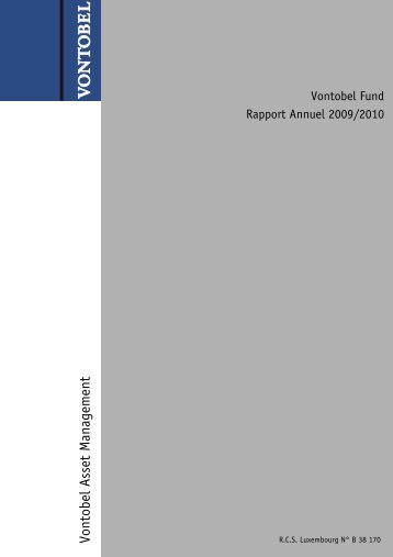 Vontobel Asset Management - Fundinfo