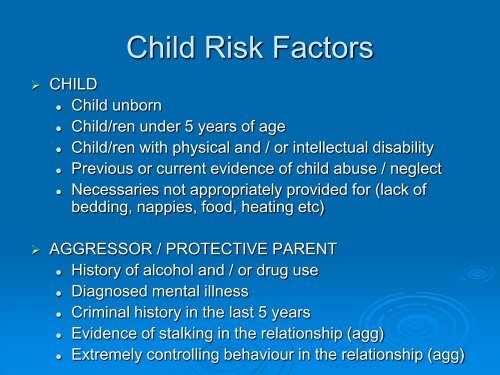 Interpreting ODARA Risk Scores