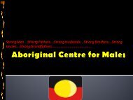 Aboriginal Centre for Males