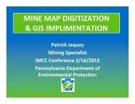 MINE MAP DIGITIZATION & GIS IMPLIMENTATION