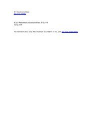 8.323 Relativistic Quantum Field Theory I