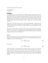 Air Water Vapor Mixtures: Psychrometrics - DSpace@MIT