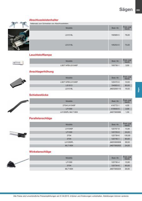 Makita Hauptkatalog 15