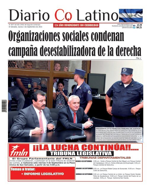 Edición 3 de Septiembre de 2015