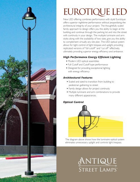 Eurotique LED Brochure.pdf - ANTIQUE Street Lamps