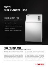 NEW! NIBE FIGHTER 1150