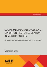 SOCIAL MEDIA: CHALLENGES AND OPPORTUNITIES FOR ...