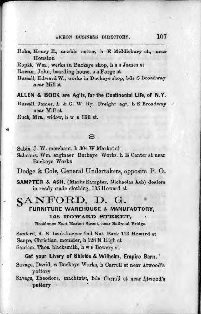City Directory 1868 - Akron-Summit County Public Library