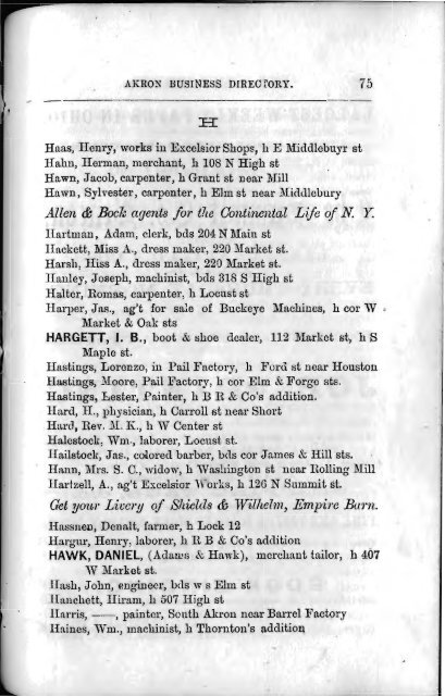 City Directory 1868 - Akron-Summit County Public Library