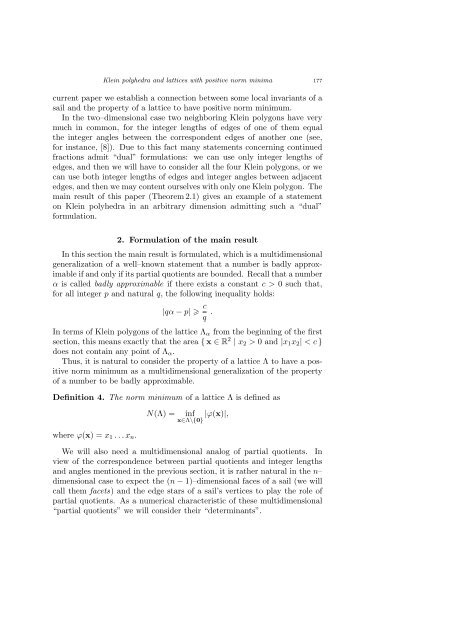 multidimensional polyhedron