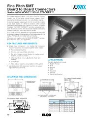 Fine Pitch SMT Board to Board Connectors