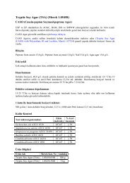 Tryptic Soy Agar (TSA) (Merck 1.05458) CASO (Casein-pepton Soymeal-peptone Agar)