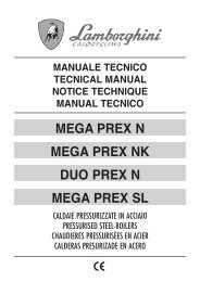 MEGA PREX N MEGA PREX NK DUO PREX N MEGA PREX SL