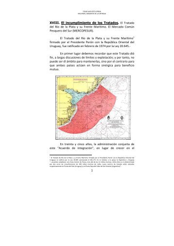 XVIII. El incumplimiento de los Tratados. El ... - Blogs de la Gente