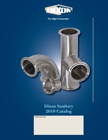 Dixon Sanitary 2010 Catalog