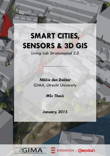 Smart cities sensors & 3D GIS