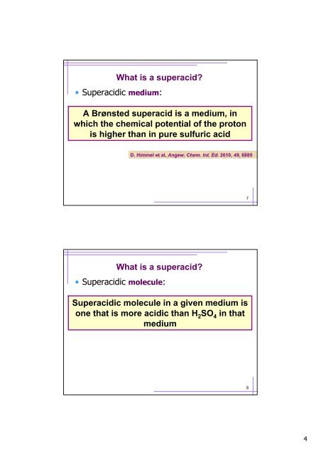 pKa values and gas-phase acidities of superacid molecul