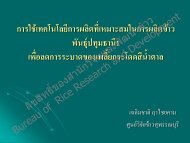 à¸à¸²à¸§à¸à¹à¹à¸«à¸¥à¸à¹à¸à¸¥à¹à¸à¸³à¹à¸ªà¸à¸­ - à¸ªà¸³à¸à¸±à¸à¸§à¸´à¸à¸±à¸¢à¹à¸¥à¸°à¸à¸±à¸à¸à¸²à¸à¹à¸²à¸§