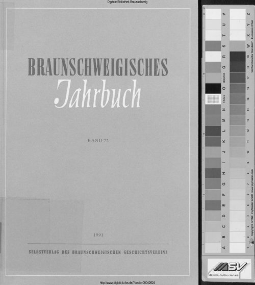 braunschweigisches jahrbuch - Digitale Bibliothek Braunschweig ...