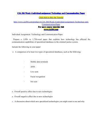 communication and technology essay