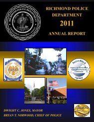 RPD 2011 Annual Report.pub - City of Richmond