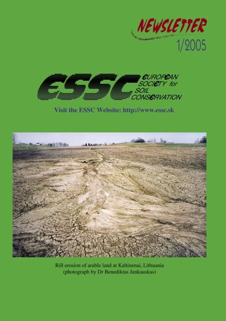 Newsletter 1 /2005 - ESSC