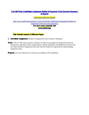 personal perception of organized crime Write a 700- to 900-word paper, describing your personal perception of organized crime upon entering this course identify any assumptions on which your perception is based, and answer the following questions: o how would you describe or define organized crime how does your perception compare to the definitions in the readings. personal perception of organized crime Write a 700- to 900-word paper, describing your personal perception of organized crime upon entering this course identify any assumptions on which your perception is based, and answer the following questions: o how would you describe or define organized crime how does your perception compare to the definitions in the readings.