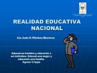 REALIDAD EDUCATIVA NACIONAL