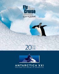 thefirstaircruisetoan tarctica - Antarctica XXI