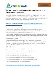 Global 2,4-Dichlorophenoxyacetic Acid Industry 2015 Market Research Report.pdf