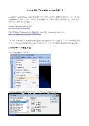 LivePDF および CutePDF Writer の 使 い 方