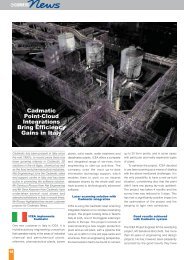 Cadmatic Point-Cloud Integrations Bring Efficiency Gains in Italy
