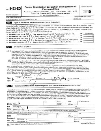 current Form 990 - International Rescue Committee