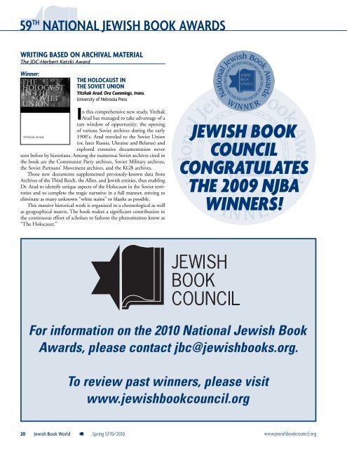 reviews - Jewish Book Council