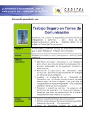 Trabajo Seguro en Torres de Comunicación