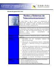 Redes y Sistemas de Telecomunicaciones I