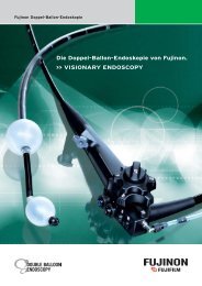 Die Doppel-Ballon-Endoskopie von Fujinon. >> VISIONARY ...