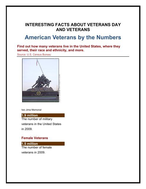 Lessons Activities and Resources to Support the Commemoration of Veterans Day