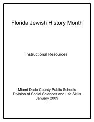 Florida Jewish History Month