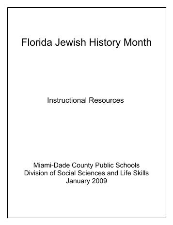 Florida Jewish History Month