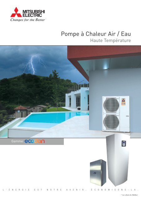 Pompe à Chaleur Aireau Ecodan Kalite