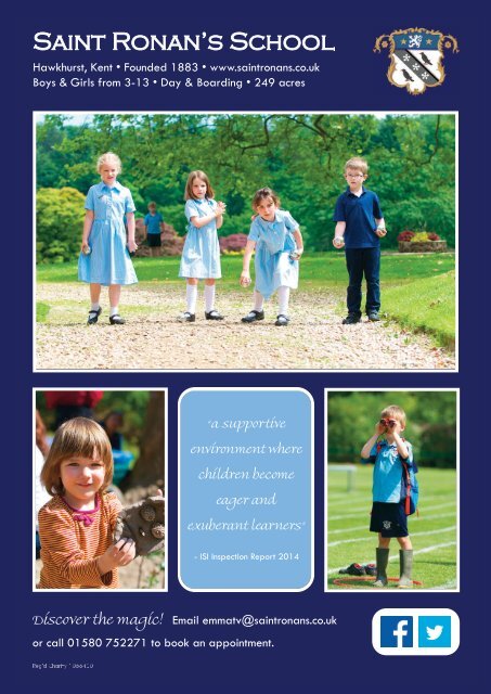 Wealden Times | WT163 | September 2015 | Education supplement inside