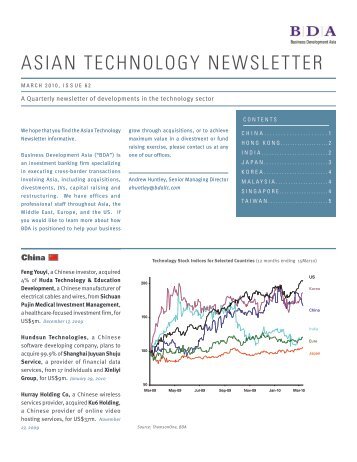 Issue 62, March 2010 - Business Development Asia LLC