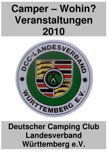 Camper Wohin 2010 - beim CC Welzheimer Wald