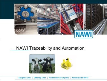 NAWI Traceability and Automation