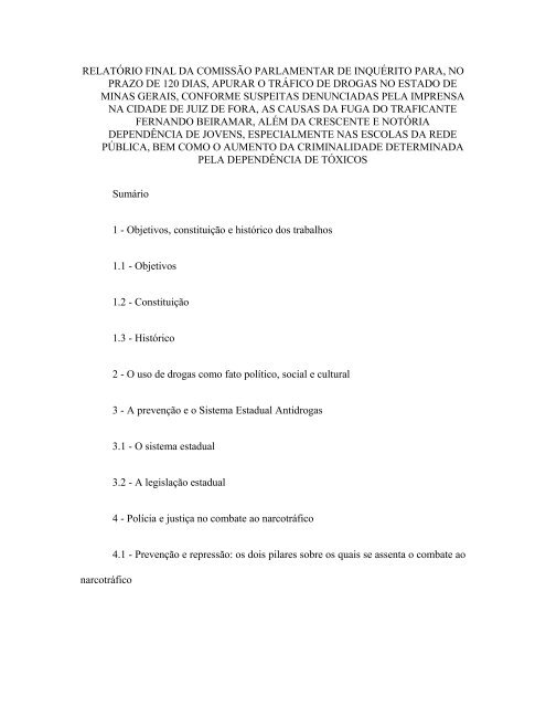 Porta aberta para o tráfico de drogas na escola de Direito da UFMG